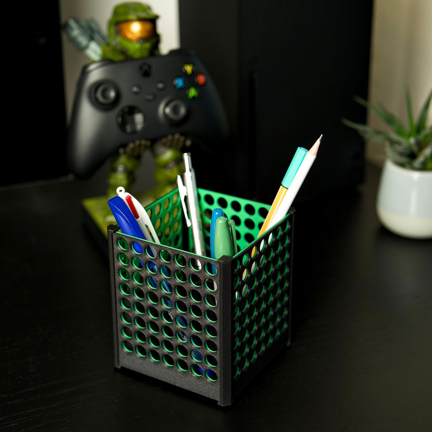 Xbox Series X inspired pen pot