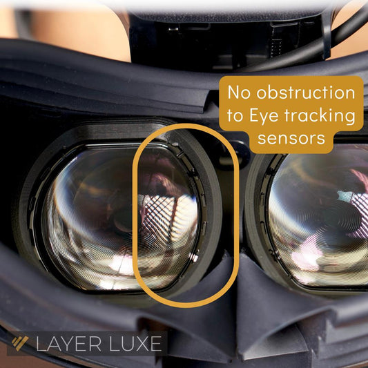 PSVR2 Lens Spacer for Glasses Users – Protective VR Lens Adapter for PlayStation VR2 – Anti-Scratch & Comfort Fit – Gaming Accessory