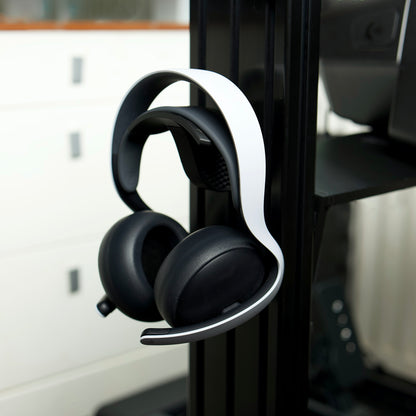 Sim Racing Headphone Hanger – Sturdy Mount for Gaming Headsets – Durable & Space-Saving Headphone Holder for Racing Simulators Inc Fixings