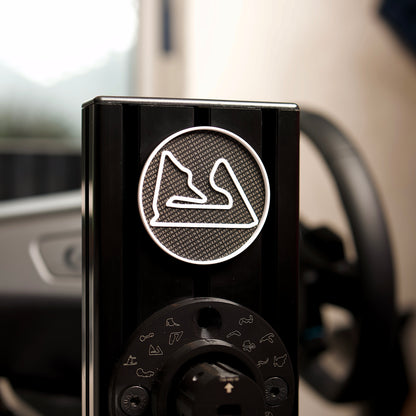 Racing Circuit 3D Emblems for Sim Racing – Stylish Track Badges for Simulators – Durable Racing Cockpit Decor