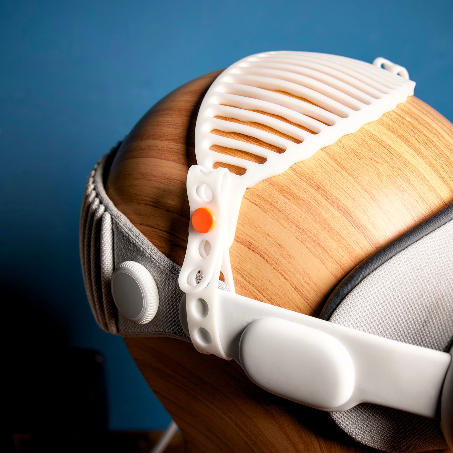 AirBand Vision Pro Strap – Flexible Vented Head Strap | Soft TPE Comfort Band | Adjustable Lightweight Head Support by Layer Luxe