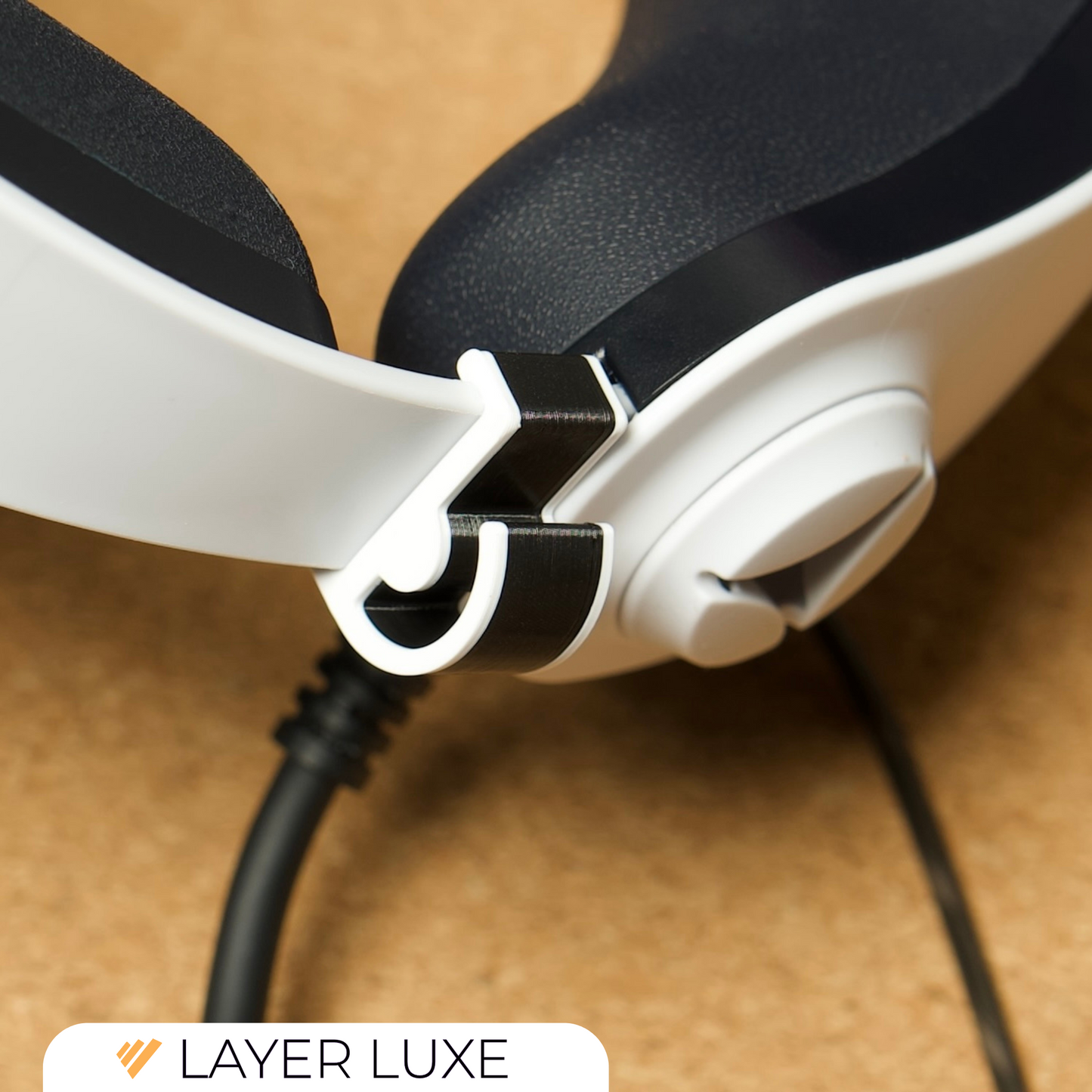 PSVR2 Earphones IEM Hook – Secure Earphone Holder for PlayStation VR2 – Durable & Compact Gaming Accessory