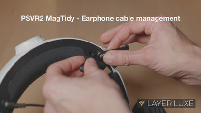 PSVR2 MagTidy Magnetic Cable Management – Cable Organizer for PlayStation VR2 – Tangle-Free & Easy Setup – Gaming Accessory